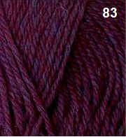 Countrywide Windsor 8ply 50g Wool Colour 83 Merlot