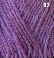 Countrywide Windsor 8ply 50g Wool Colour 82 Pink/Purple Melange