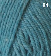 Countrywide Windsor 8ply 50g Wool Colour 81 Teal/Grey Melange