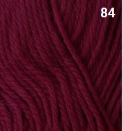 Countrywide Windsor 8ply 50g Wool Colour 84 Deep Red Melange