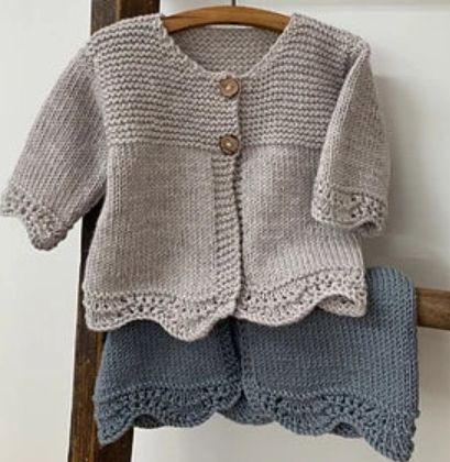 Kiwi Stitch &amp; Knit Millie Cardi 8ply Pattern