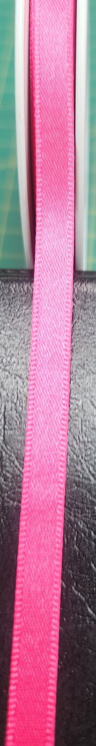 Double Face Satin Ribbon 7mm x 20mtrs Cerise $1.40mtr