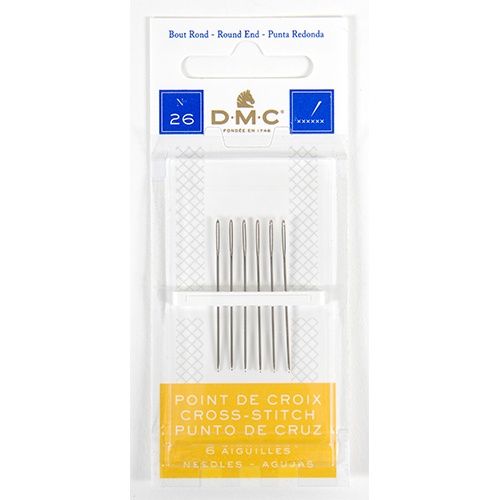 DMC Cross Stitch Needles Size 26 Pack