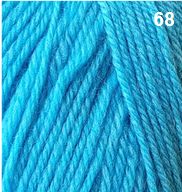 Countrywide Windsor 50g 8ply Wool Colour 68 Turquoise