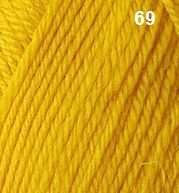 Countrywide Windsor 8ply 50g Wool Colour 69 Old Gold