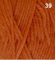 Countrywide Windsor 8ply 50g Wool Colour 39  Burnt Orange