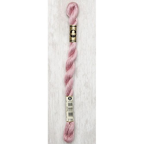 DMC Cotton Pearl #5 Skein Colour 778