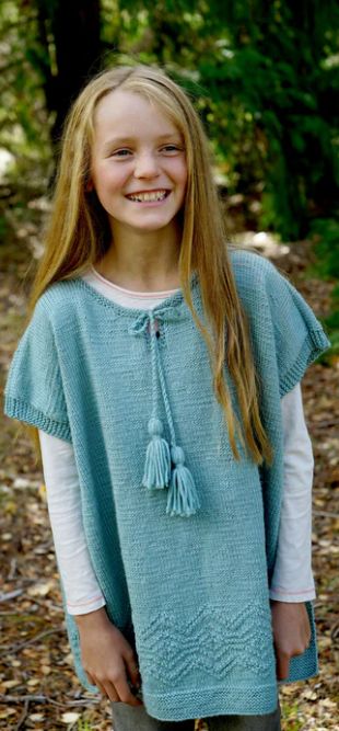LisaF Pattern - LF30 Jessica Poncho