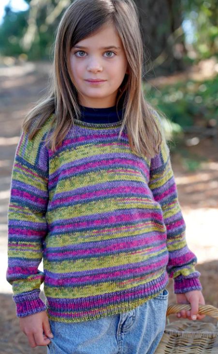 LisaF Pattern - LF57 Lyric Sweater 6ply