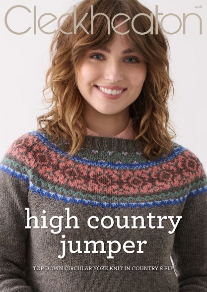Cleckheaton Pattern - High Country Jumper