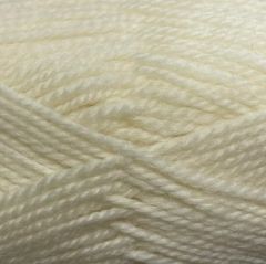 Woolly Red Hut Naturals 8ply 100% Pure NZ Wool 50g Shade 100 Whitecream