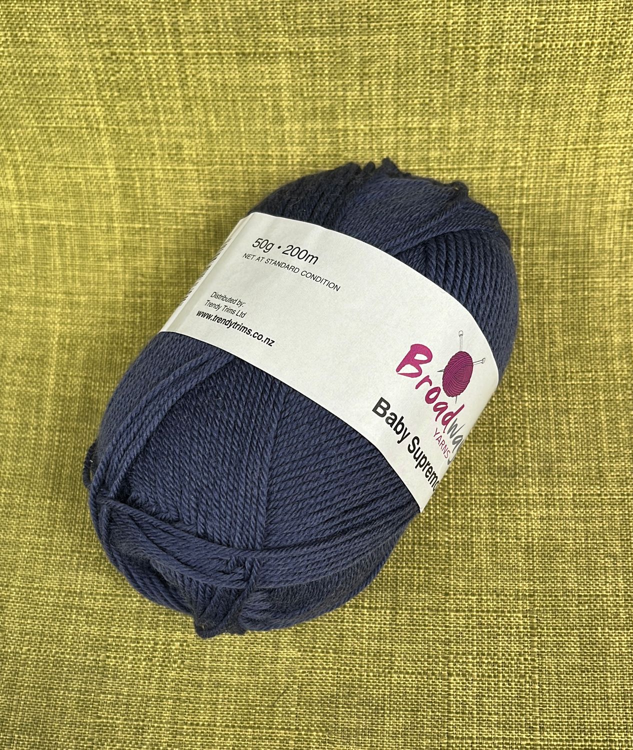 Broadway Baby Supremo 4ply Merino 50g 200m Colour 1207