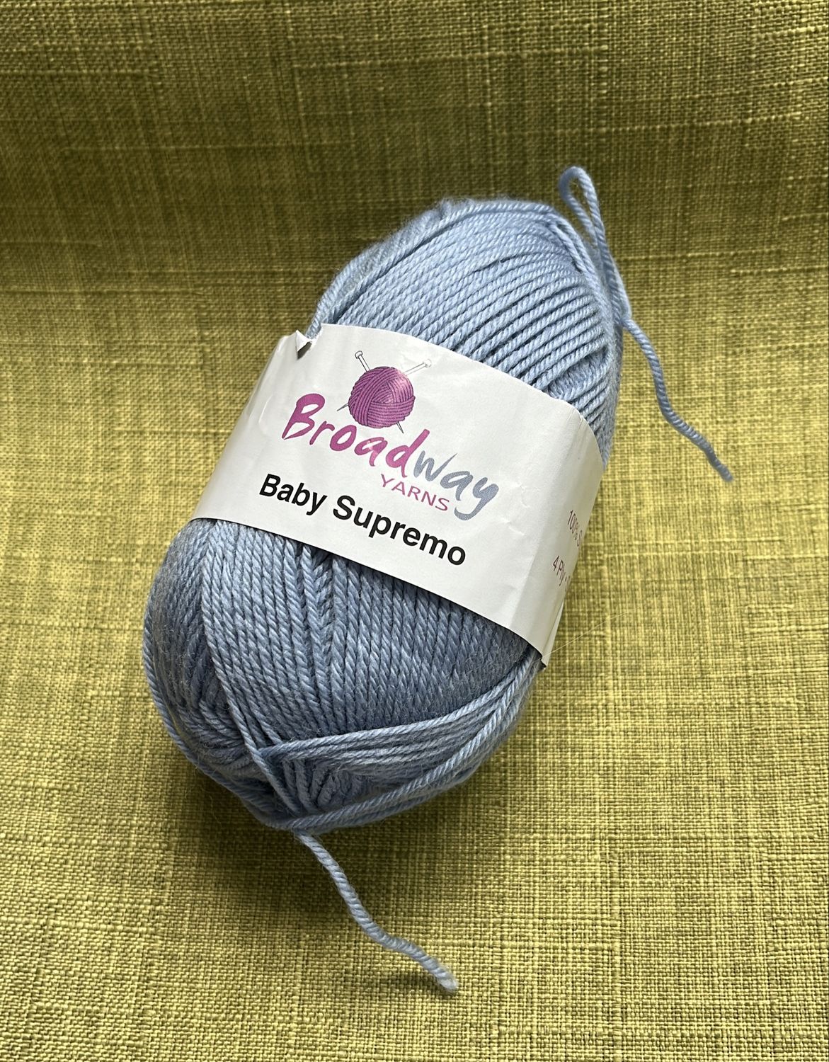 Broadway Baby Supremo 4ply Merino 50g 200m Colour 1057