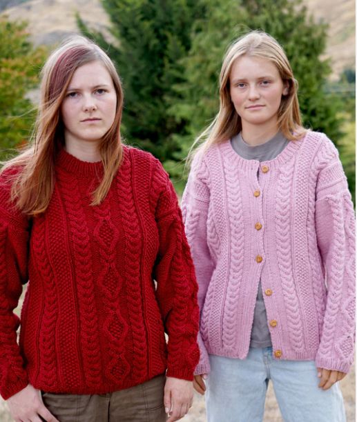 LisaF Pattern - Breeta Sweater &amp; Cardi C609