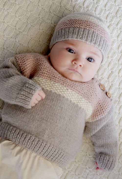 LisaF Pattern - BC112 Aspen Sweater &amp; Hat 8ply
