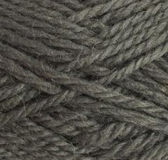 Woolly Red Hut 8ply 100% Pure NZ Wool 50g Shade 10 Charcoal