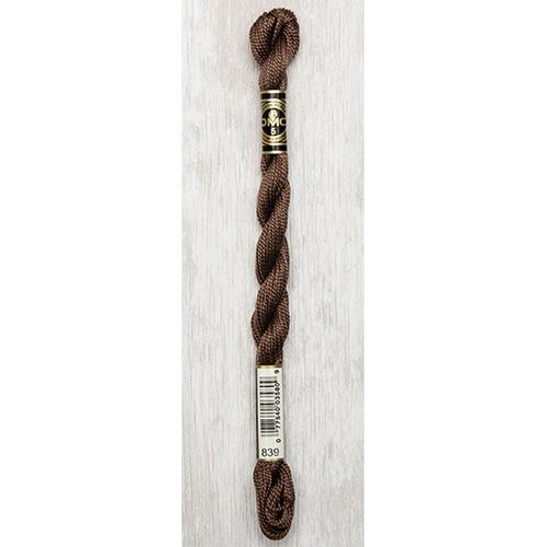 DMC Cotton Pearl #5 Skein Colour 839