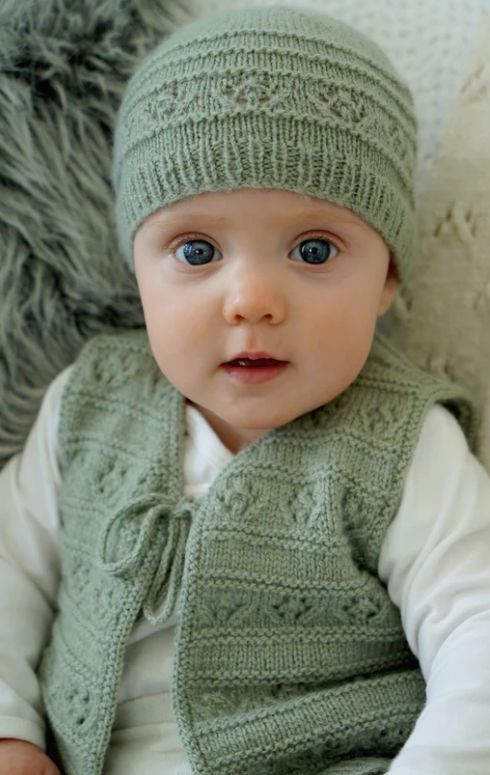 LisaF Pattern - BC89 Faith Vest 4ply