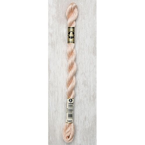 DMC Cotton Pearl #5 Skein Colour 948