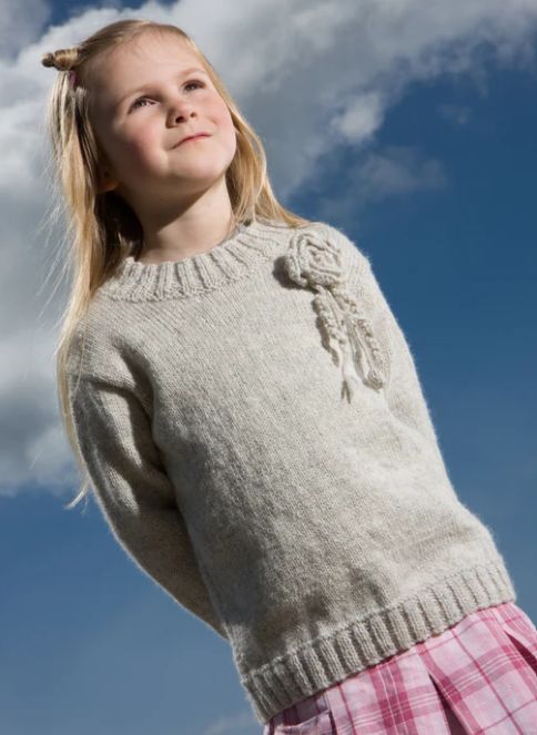 LisaF Pattern - LF19 Sparkling Soda 8ply Sweater