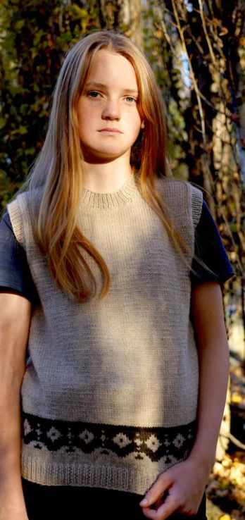 LisaF Pattern - Rosalee Vest HC43 8ply