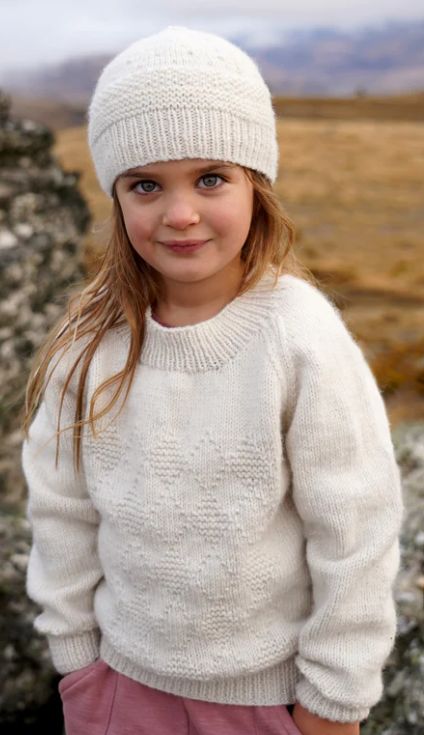 LisaF Pattern - LF43 Alaska Sweater 8ply