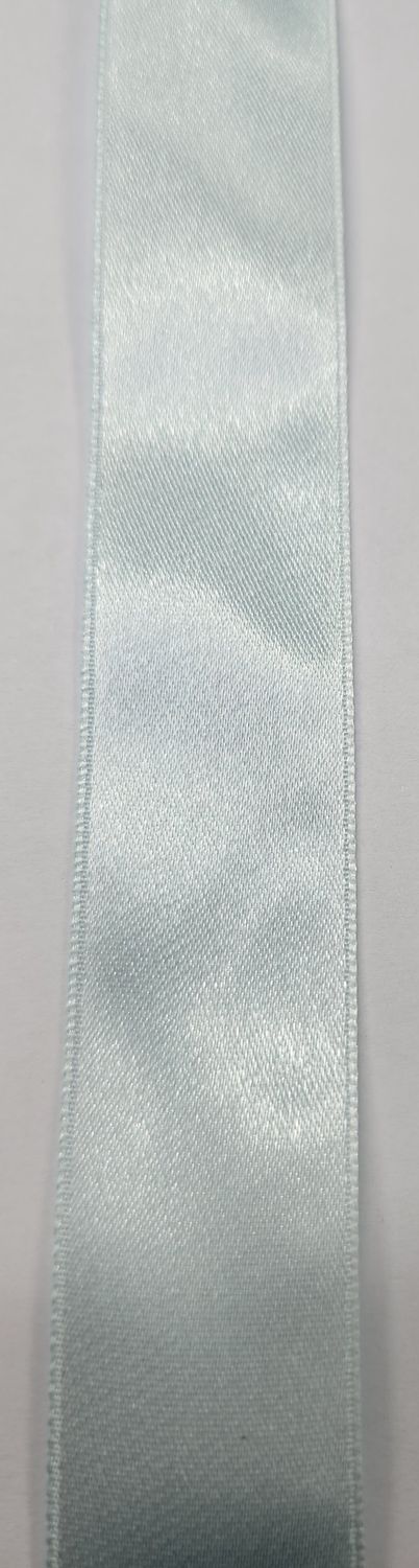 Pale Blue Satin Ribbon  $1.00mtr 25mm Wide