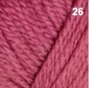 Aran Knit 10 Ply Colour 26 Raspberry