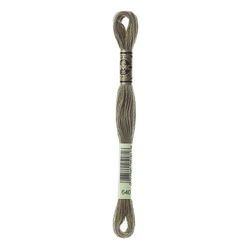 DMC Stranded Cotton Pearl Skein 8m Colour 640