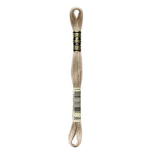 DMC Stranded Cotton Pearl Skein 8m Colour 3864