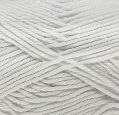 Crucci Pure Cotton 50g 8ply Colour Shade White 101
