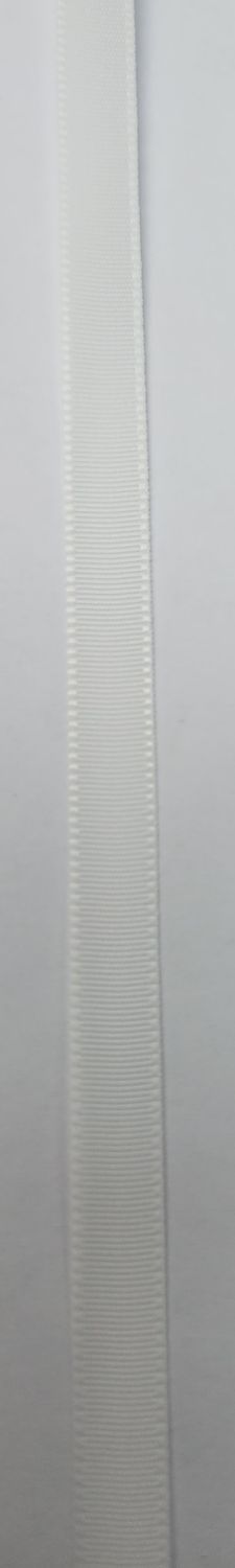 Off White Taffeta Ribbon 6mm Width, Price per metre