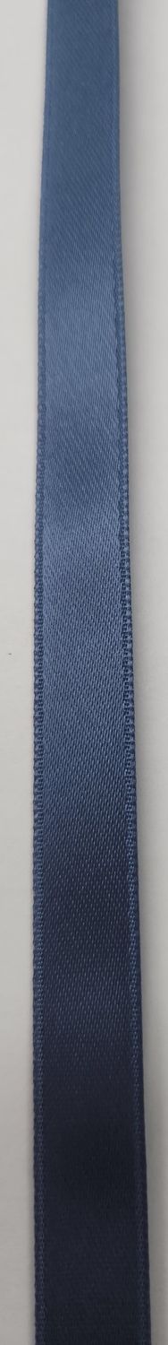 Blue Satin Ribbon 10mm Wide Colour Pigeon Per Metre