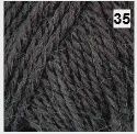 Alpex 35 Charcoal 10ply Wool 50g 85m
