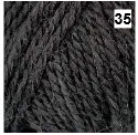 Alpex 10ply 20% Alpaca 80% NZ Wool 50g 85m Shade 35 Charcoal