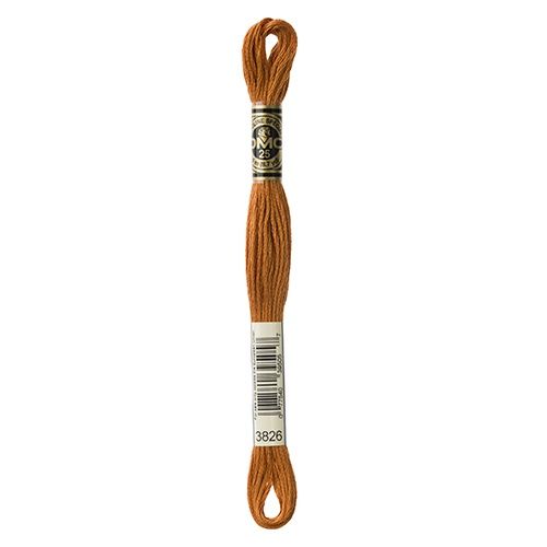 DMC Stranded Cotton Pearl Skein 8m Colour 3826
