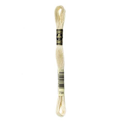 DMC Stranded Cotton Pearl Skein 8m Colour 739