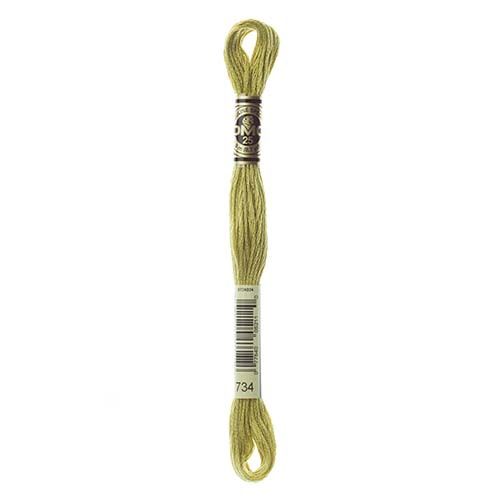 DMC Stranded Cotton Pearl Skein 8m Colour  734