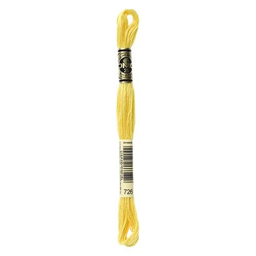 DMC Stranded Cotton Pearl Skein 8m Colour 726