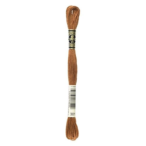 DMC Stranded Cotton Pearl Skein 8m Colour  301