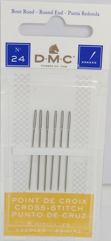 DMC Tapestry Needles 6 Pack Size 24