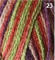 Countrywide Opals 8ply DK 50g Acrylic Colour 23 Multi Fawn/Avocado