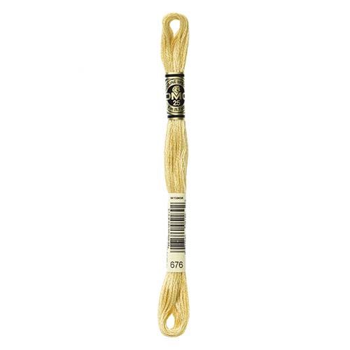 DMC Stranded Cotton Pearl Skein 8m Colour 676