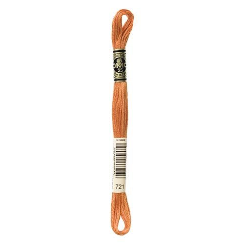 DMC Stranded Cotton Pearl Skein 8m Colour 721
