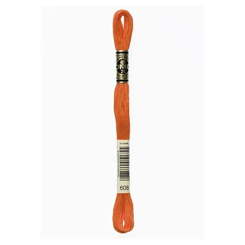 DMC Stranded Cotton Pearl Skein 8m Colour  608