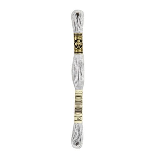 DMC Stranded Cotton Pearl Skein 8m Colour 02