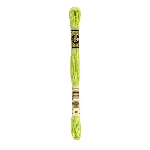 DMC Stranded Cotton Pearl Skein 8m Colour  16
