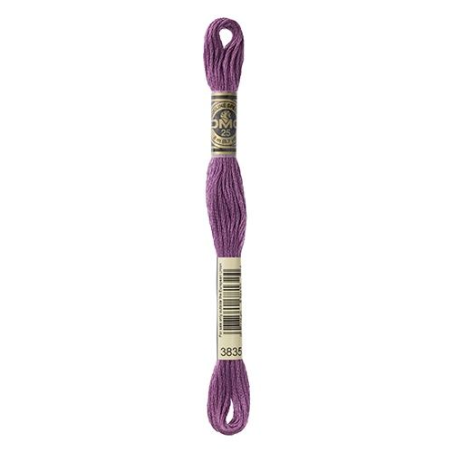 DMC Stranded Cotton Pearl Skein 8m Colour 3835