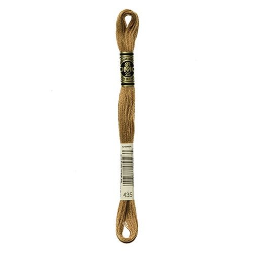 DMC Stranded Cotton Pearl Skein 8m Colour 435