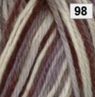 Countrywide Windsor 8ply DK 100% Wool Colour Shade 98 Ivory Mink Ginger